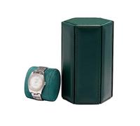 CLoxks Porta Orologi Custodia for orologio da viaggio portatile di fascia alta Custodia for orologio da orologio in pelle PU di moda (esclusi gli orologi) Scatola per orologi (Color : Groen)