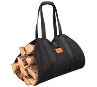 CLP Borsa portalegna XXL Trondheim, Resistente Fino a 37 kg, Manici robusti, Pratica e Facile da Usare Colore Nero