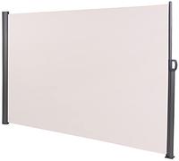 CLP Divisorio Paravento da Esterno I Separè Ambienti I Parete Separatoria Copertura Raggi UV, Colore:Crema, Dimensione:180x300 cm