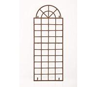 CLP Graticcio per Piante Rampicanti Viva in Ferro I Graticolato per Piante 180x70CM I Traliccio per Rampicanti, Colore:Antico Marrone