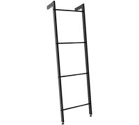 CLP Portasciugamani Betti I Portasciugamani in Metallo I Scala per Asciugamani in Piedi Nero, Colore:Nero