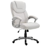 CLP Sedia da ufficio Texas V2 in similpelle bianco - 192105602