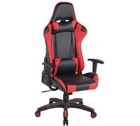 CLP Sedia Gaming Miracle in Similpelle nero/rosso - 192356663