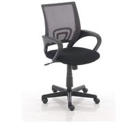 CLP - Sedia Ufficio Genius in Rete Traspirante I Sedia Pc Ergonomica Girevole Regolabile I Sedia Studio Imbottita con Braccioli e Ruote I Carico Max 1