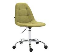 CLP - Sedia Ufficio Reims in Tessuto - Sedia da Lavoro con Ruote I Poltroncina Design Imbottita e Trapuntata I Sedia Scrivania Regolabile in Altezza I - SPEDIZIONE GRATUITA