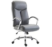 CLP Sedia ufficio VAUD XL in similpelle grigio - 192390008