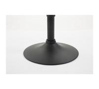 CLP - Set 2 Sgabelli Bar Braga in Tessuto - Coppia Sedie Cucina Regolabili con Schienale e Braccioli - Sedie Sgabello Bancone Imbottite Crema