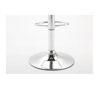 CLP - Set 2 Sgabelli Bar DYN V2 in Tessuto - Coppia di Sedie da Cucina Bancone con Poggiapiedi - 2 Sgabelli Regolabili 55-76cm e Girevoli Marrone
