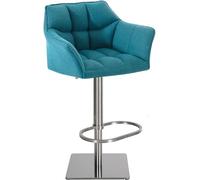 CLP Sgabello Damaso Tessuto Turchese - 1011641113