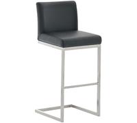 CLP Sgabello Paros in similpelle nero - 1037201