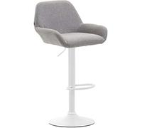 CLP Sgabello Braga in tessuto grigio - 314523