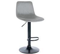 CLP Sgabello Divo Velvet grigio - 321703