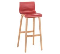 CLP Sgabello Hover in polipropilene rosso - 101893205