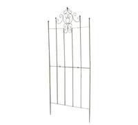 CLP Griglia Metallo per Rampicanti Paula I Sostegno Piante da Giardino in Ferro 170x85CM I Tutore Rose E Piante, Colore:Antico-Verde