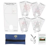 CLPA Smartphone Composition Viewer - Designed for use with Samsung Galaxy | 6.1 to 6.4 Inch | Fibonacci Spiral, Dynamic Symmetry and 3 More Grids | Directors Viewfinder