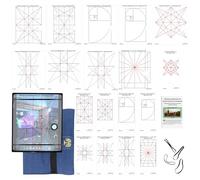 CLPA Visualizzatore composizione smartphone - Dimensioni per Samsung Z Fold - Sovrapposizioni multiple dello schermo per inquadratura artistica mirini - Nessuna app richiesta - Funziona con app native