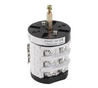 Clphendorine Interruttore per marcia avanti e indietro per macchina smontagomme, interruttore a pedale per controllo motore compatibile con 220 V/380 V, realizzato in metallo e plastica per il