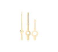 Clphendorine Set di lancette per movimento 2135, kit di ricambio per lancette delle ore, dei minuti e dei secondi, componenti di riparazione in lega dal design leggero, ideali per orologiai e