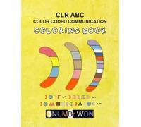 CLR ABC Color Coded Communication Coloring Book