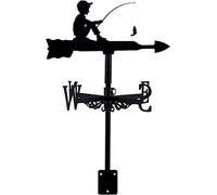 CLSDRHX Figurina per Culo in Acciaio Inossidabile a Palette meteorologiche, indicatore Pratico direzione Strumenti di misurazione del teatro