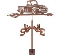 CLSDRHX Figurina per Culo in Acciaio Inossidabile a Palette meteorologiche, indicatore Pratico direzione Strumenti di misurazione del teatro
