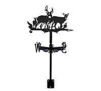 CLSDRHX Indicatore di Direzione della Marea con Capo per Decorazione Agricola Creativa Metallo Ritratto di Cowboy Quadro Metallico per Giardino