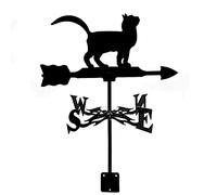 CLSDRHX Vane meteorologica Decorativa del Giardino Stile retrò - West Highland Terrier Eagle Silhouette in Acciaio Inossidabile Fatto a Mano