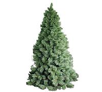 CLSDRZC Albero di Natale Artificiale da 1,5 m, Gambe in Metallo Solido incernierato, Alberi Decorati Alpini Naturali, Decorazione Natalizia Pieghevole spenta, Verde 1,5 m (150 cm) Il Nuovo