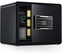 CLSDRZC, Armadietti Impermeabili a Prova di Incendio S con 1,23 Piedi cubi, Mobile con 2 Tasti Master, di Allarme per Proteggere i Tuoi Soldi, Gioielli, Documenti e bloccato