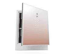 CLSDRZC Armadietto Impermeabile ignifugo per la casa Piccolo Acciaio Solido Sicurezza Impronta Digitale Password Deposito File per Ufficio Comodino Armadio Nascosto per la casa Offi