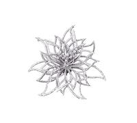 CLSDRZC Cipolla di Natale Fiore Rosa Fiore Scavato Ghirlanda di Albero di Natale Decorazione di Vite Scena Decorazioni per Addio al Nubilato in Spiaggia