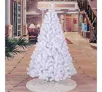 CLSDRZC Decorazione Natalizia Bianca da 6 Piedi e 180 cm, crittografia Morbida con Cerniera, Accattivante Giorno di commemorazione del Pentecoste