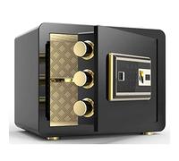 CLSDRZC, Depositi Impermeabili a Prova di Incendio per la Sicurezza, Chiave di Impronta Digitale Elettronica Cassa in Contanti Invisibile Piccolo antipasto Include 2 Chiavi di Emergenza FO