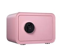 CLSDRZC Deposito Impermeabile ignifugo Armadietto per Contanti per Ufficio Domestico Piccolo - Multicolore -35X25X25 cm per Uso Domestico in Contanti (Colore : Grigio) (Rosa)