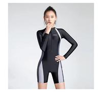 CLSDRZC Diving One Piece Swimsuit Large Long Sleeve Women Swimwear Bathing Suit Rash Guard Surfing Swimming Suit Rashguard