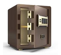 CLSDRZC, Fireproof Waterproof Deposit s Security Fingerprint Unlock Electronic Double Layer Digital Steel Cabinet s for ID Papers, A4 Documents, Laptop Computers, Jew