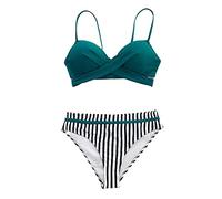 CLSDRZC Floral Wrap Bikini Sets Women Thong Two Pieces Swimsuits Girl Beach Bathing Suits Swimwear