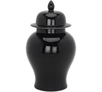 CLSDRZC Ginger Jar with Lid Ginger Jars for Home Decor Jingdezhen Ceramic Porcelain Vases Decor for Living Room Bedroom(Small)