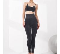 CLSDRZC Highly Elastic Breathable Silver Seamless Fitness Wear Sports Underwear High Waist Peach Buttocks Yoga Suit