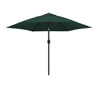 CLSDRZC LED Cantilever Umbrella Outdoor Garden Patio Parasol Sunshade Canopy