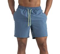 CLSDRZC Men's Swimsuit Swimsuit Trunks Men's Swimsuit Surf Beach Wear Men's Board Shorts Color Beach Pants Bule
