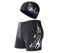 CLSDRZC Men's Swimwear with Hood Sports Swim Trunks Men's Swim Shorts Men's Swimwear Hand Panties Plus Size