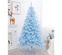 CLSDRZC Mestiere di floccaggio Professionale Artificiale con Neve Che Cade Blu, utilizzato per Decorazioni Interne ed Esterne, Facile da montare240 cm / 8 Piedi
