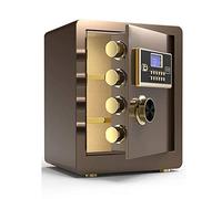 CLSDRZC Numero di deposito impermeabile ignifugo s, serratura a chiave elettronica a 3 strati Bullone da 32 mm per ufficio o uso domestico Montaggio a parete o a pavimento 45x30x36 cm per contanti per