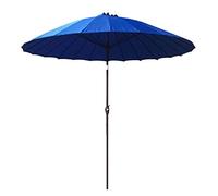 CLSDRZC Outdoor Garden Parasol |2.7M| Round/Tiltable/with Crank 38MM Umbrella Pole, for Terrace/Patio/Balcony/Coffee Table - Without Base Good