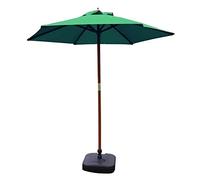 CLSDRZC Parasols 7' Patio Garden, Round Market Table Umbrella with Solid Wood Bracket, Outdoor Yard, Beach, Camping, Pool Side Good
