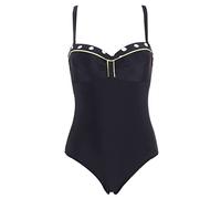 CLSDRZC Polka DOT One Piece Swimsuit Women's Swimsuit Women's Solid Color Black Backless Swimsuit Summer One Piece