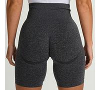 CLSDRZC Seamless Sport Shorts Women Gym Fitness High Waist Knitted Scrunch Bum Yoga Elastic Running Cycling Workout Biker Short