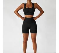 CLSDRZC Seamless Yoga Set Women Sports Suits Gym Clothing Fitness Sets Female Clothes Two Piece Workout Sport Women's Tranksuit