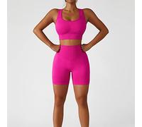 CLSDRZC Seamless Yoga Set Women Sports Suits Gym Clothing Fitness Sets Female Clothes Two Piece Workout Sport Women's Tranksuit